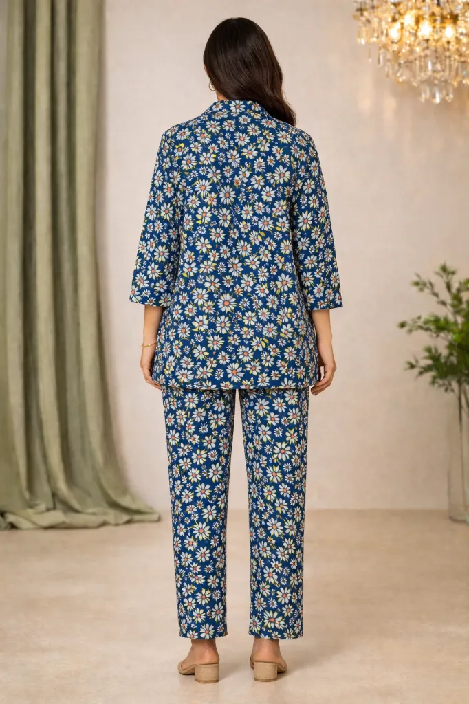 Co-ord Set Blue Flower (5).webp