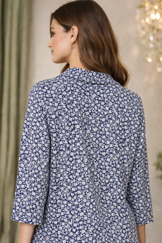 Co-ord Set Blue Printed (4).webp