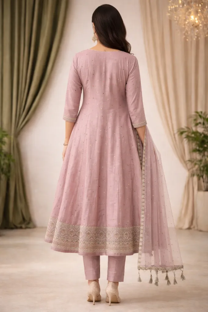 Festive 3 Pcs set Purple Anarkali (4).webp