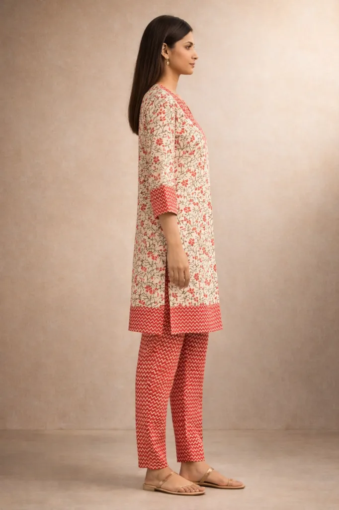 Co-ord Set Saroj Long Pink (4).webp