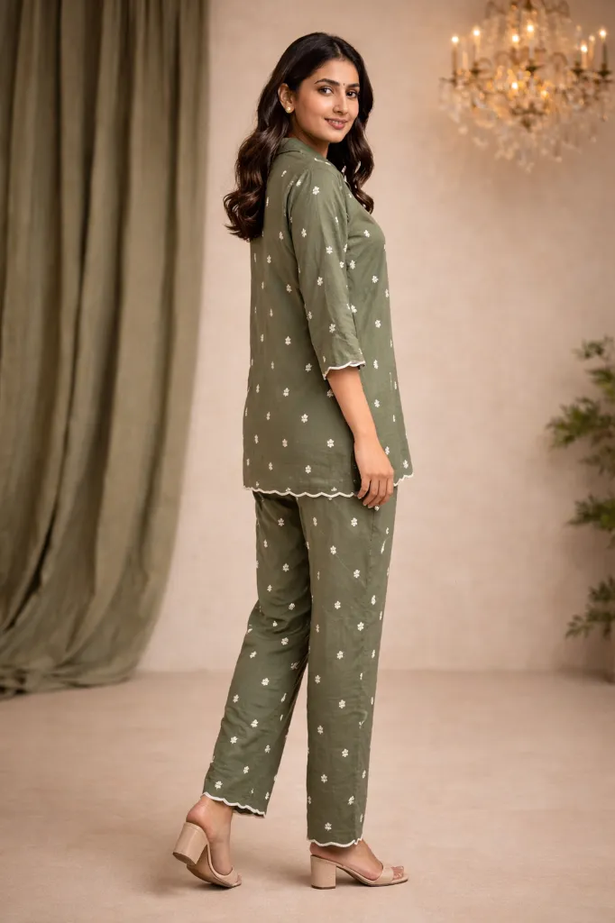 Green Emb Co-ord set (3).webp