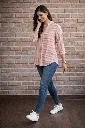 Top full sleeves pink striped jacquard 2.webp