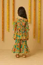 Orange Pink Flower 2PCS Sharara (1).webp