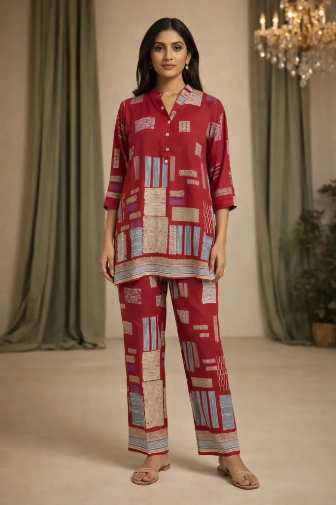 Co-ord Set Meharoon Geomety Printed (1).webp