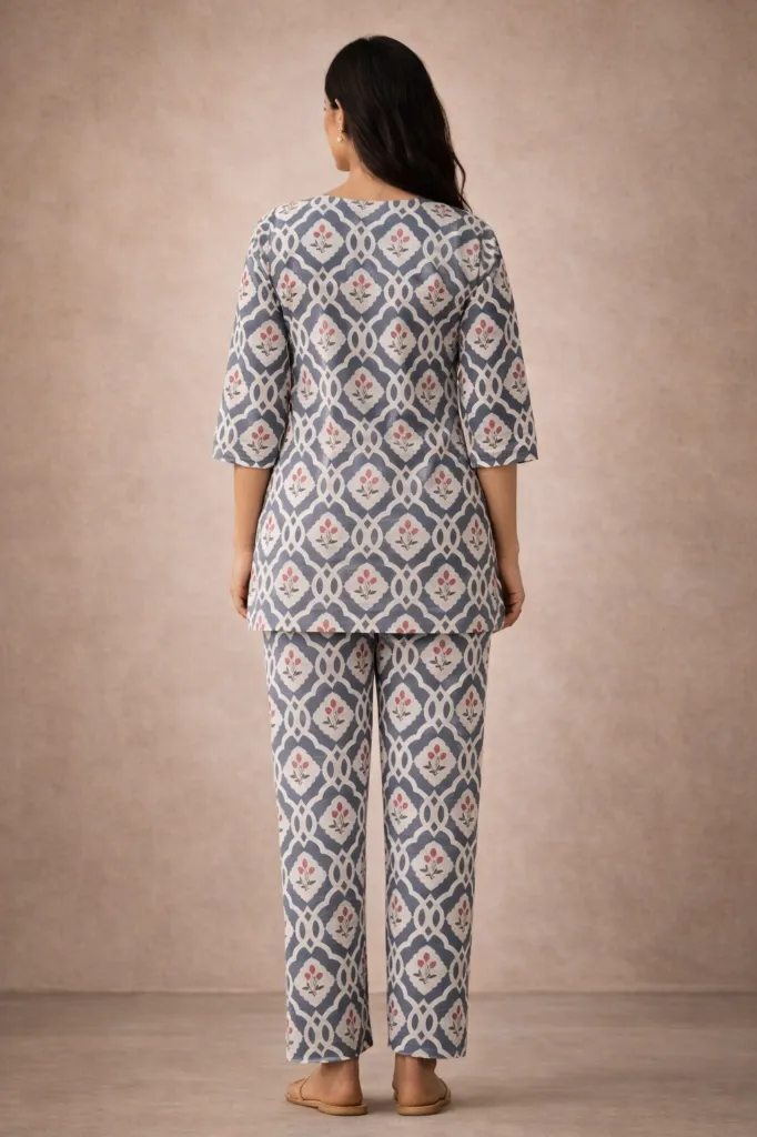Co-ord Set Geometry Printed (4).webp