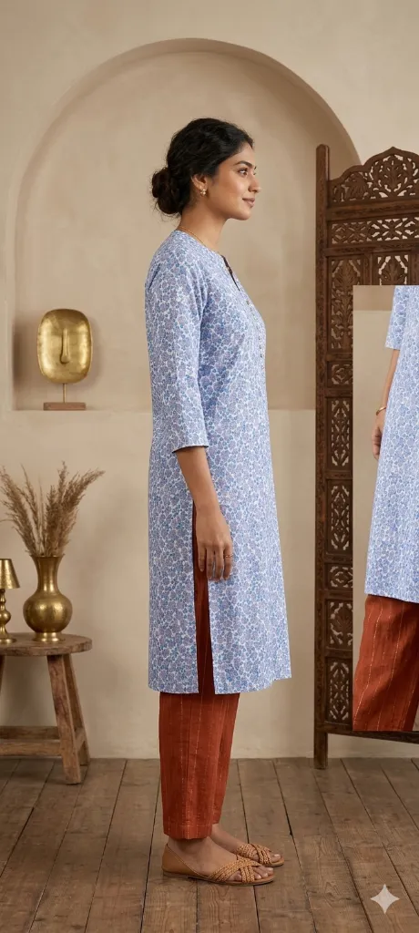 Long Kurti Blue & Blue Printed (4).webp