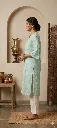 Long Kurti Light Green & White Printed (4).webp