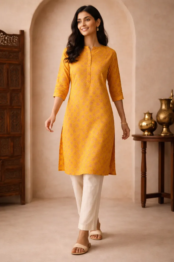 Long Kurti Flower Digital Print (2).webp