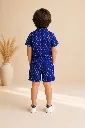 Co-ord Set Indigo Blue Shankh motif Block Print Boys (5).webp