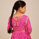Kurta Ghaghara Pink Leheriya Print (5).webp