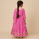 Kurta Ghaghara Pink Leheriya Print (4).webp