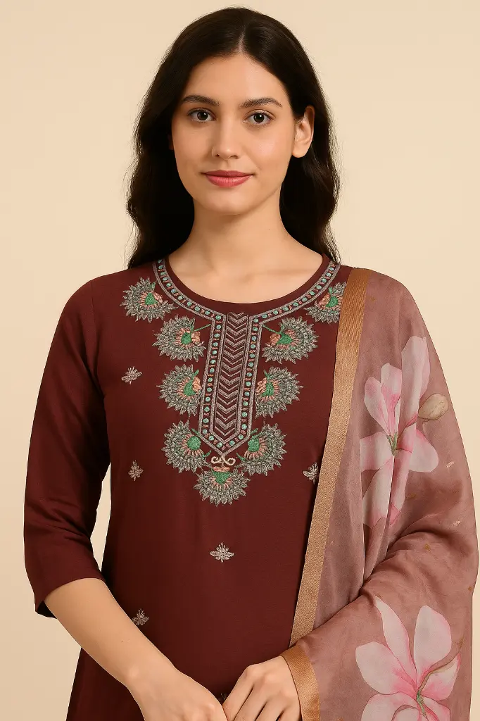 Brown Zari Indian Set 3PCS (4).webp