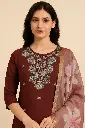 Brown Zari Indian Set 3PCS (4).webp