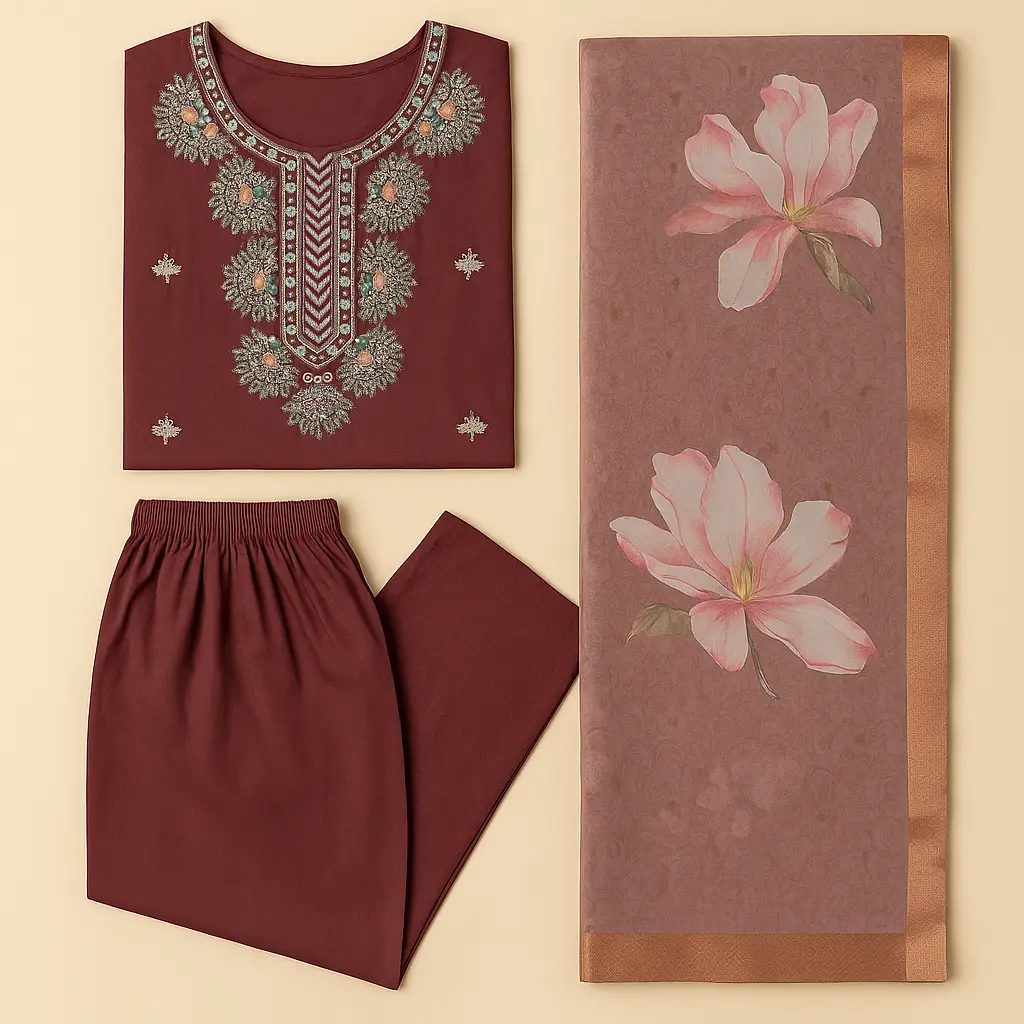 Brown Zari Indian Set 3PCS (2).webp