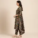 Dark Brown Flower Indian 3 Pcs Set (6).webp