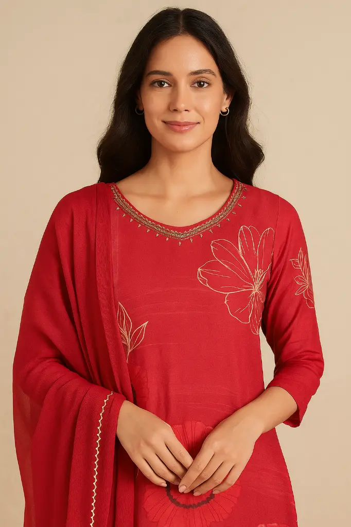 Orange Zaari Indian 3 Pcs Set (4).webp