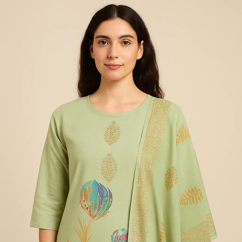 Green Printed Indian 3 Pcs Set (4).webp