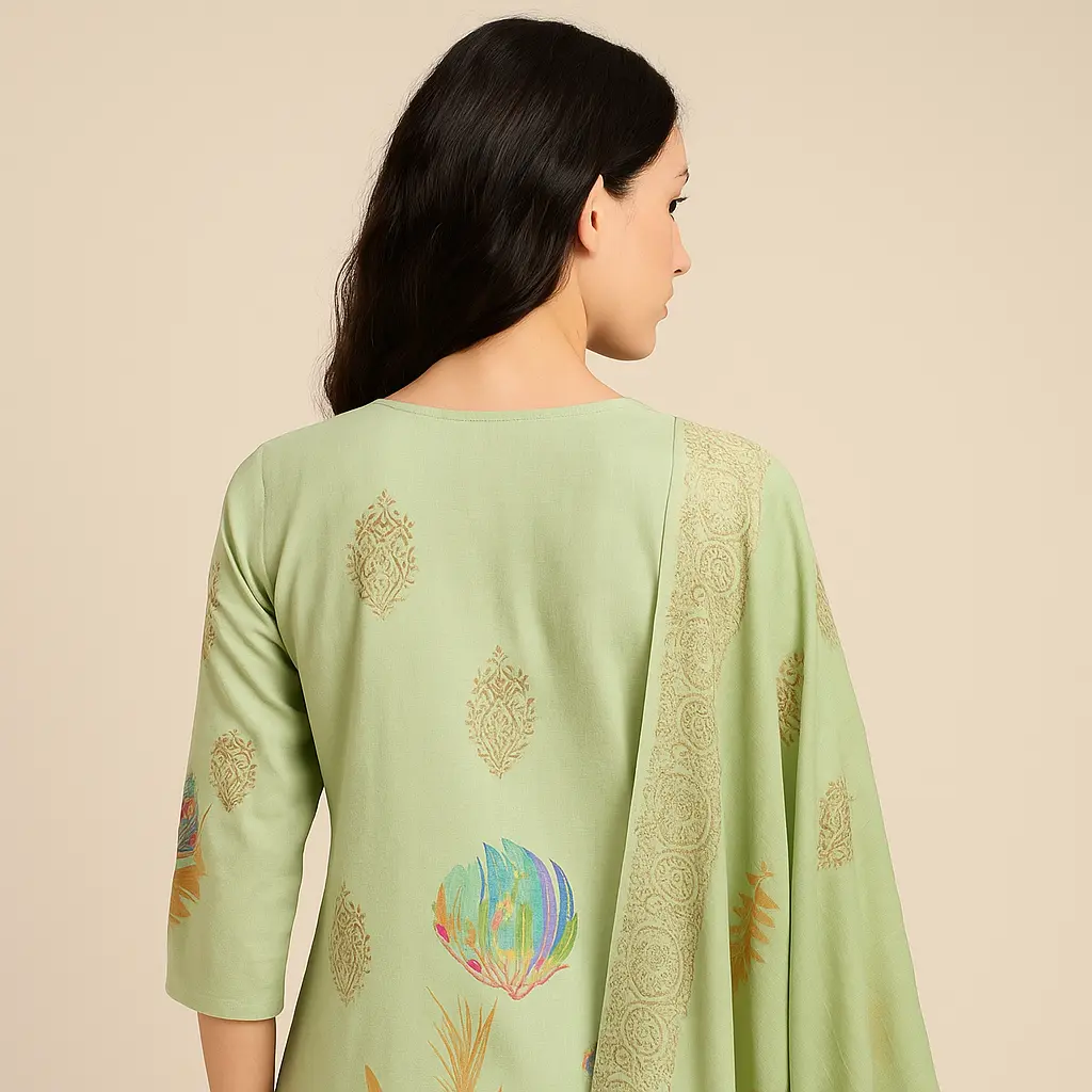 Green Printed Indian 3 Pcs Set (5).webp