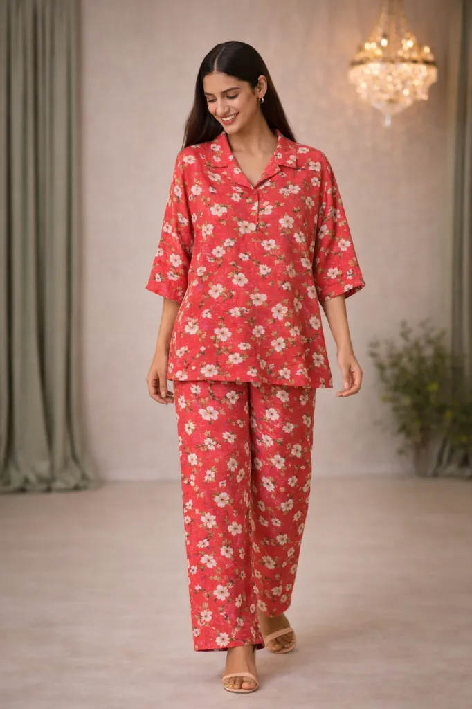Co-ord Set Flower Print (2).webp