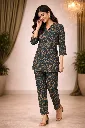 Co-ord Set Green Flower Print (1).webp