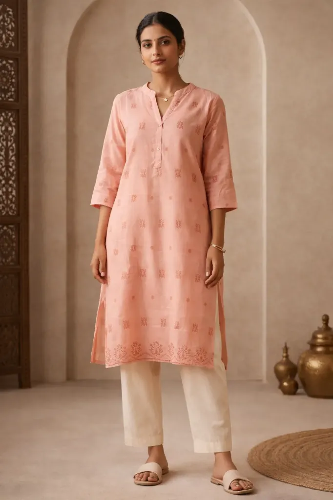 Long Kurti Pestal Digital Pinter