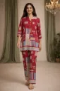 Co-ord Set Blue Printed Flower