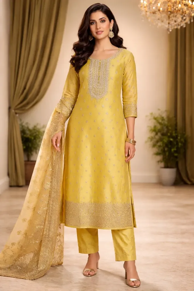 Festive 3 Pcs set Golden