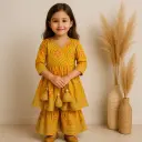 Kurta Sharara Yellow 