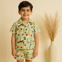 Boys Co-ord Set Green 
