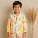 Off White Jungle Print Nightwear