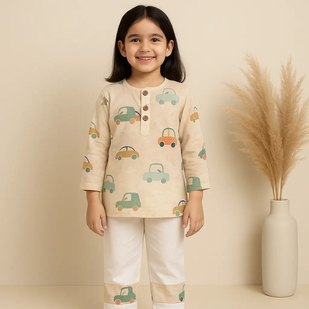 Girls Indo Western co-ord set 