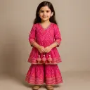Kurta Sharara Pink