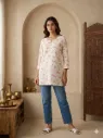 White Short Kurti
