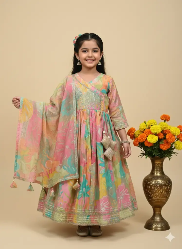 Girls Festive  (RED)