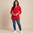 Short Kurti orange