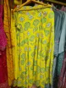 Girls Kurta Afghani Colorful Sleevless Flower Print