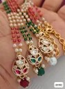 Royal Tulip Polki Pendant Set 03092