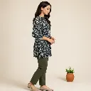 Short Kurti Blue foil