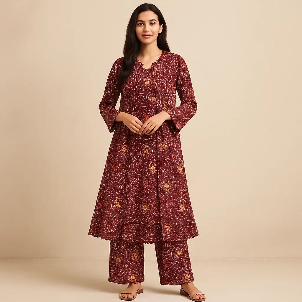Indian Set 2Pcs Chunari (L)