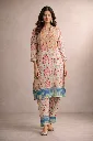 Skd Long Kurti Pink