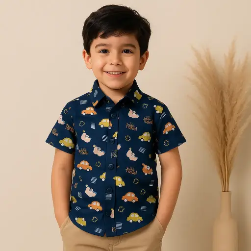 Boy Blue Car Shirt