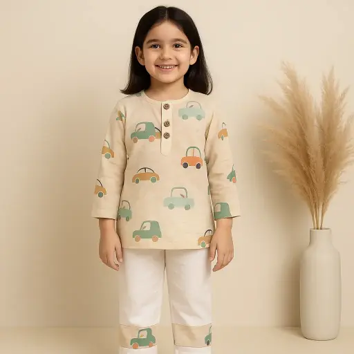 Girls Indo Western co-ord set 