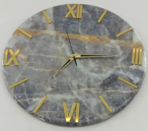 Wall Clock Epoxy 18 Inch