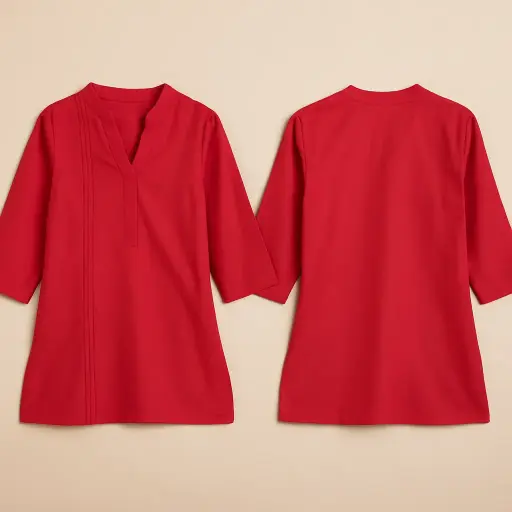 PINTUCKS SHORT KURTI